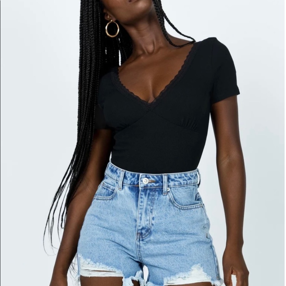 Princess Polly ANNE DENIM SHORTS